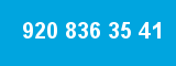 920 836 35 41 920 836 35 41